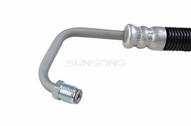Sunsong Power Steering Pressure Line Hose Assembly P/N:3401769 Fits: Chevrolet Camaro, Chevrolet Caprice, Chevrolet El Camino, Chevrolet Impala, Chevrolet Laguna, Chevrolet Malibu, Chevrolet Nova, GMC Sprint, Oldsmobile Cutlass, Oldsmobile Cutlass Salon - Image 3