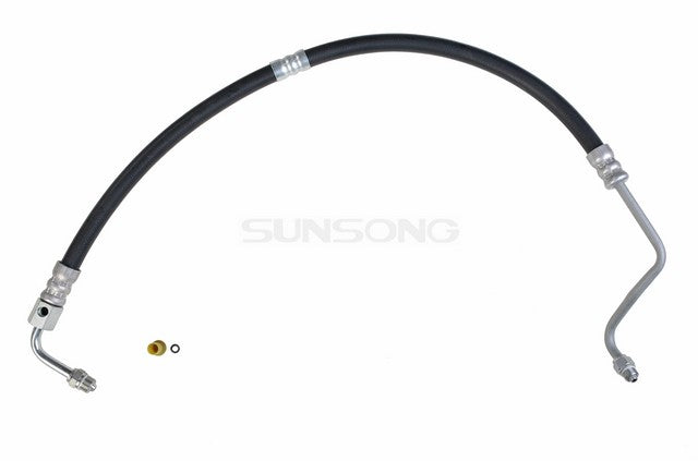 Sunsong Power Steering Pressure Line Hose Assembly P/N:3401791 Fits: Ford Mustang 1990 - Image 1