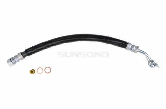 Sunsong Power Steering Pressure Line Hose Assembly P/N:3401794 Fits: Toyota Celica 89-86 - Image 1