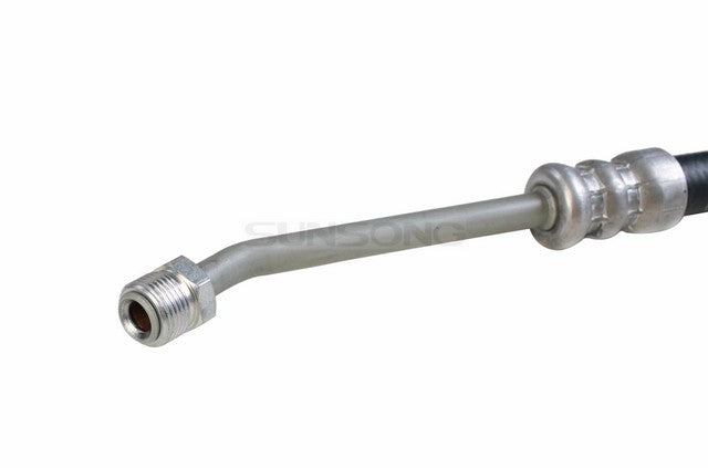 Sunsong Power Steering Pressure Line Hose Assembly P/N:3401796 Fits: Cadillac Calais, Cadillac Commercial Chassis, Cadillac Deville, Cadillac Fleetwood, Checker Aerobus, Checker Marathon, International Scout, International Scout Ii, Pontiac Grand Prix - Image 2