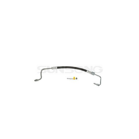 Sunsong Power Steering Pressure Line Hose Assembly P/N:3401805 Fits: Jeep Cherokee 1986, Jeep Comanche 1986, Jeep Wagoneer 1986 - Image 1