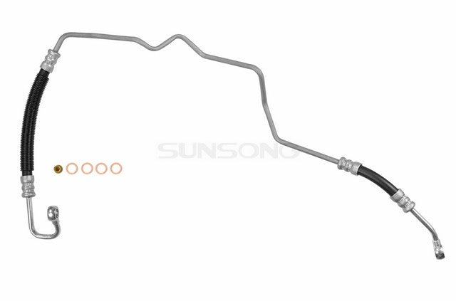 Sunsong Power Steering Pressure Line Hose Assembly P/N:3401824 Fits: Toyota Celica 1986, Toyota Supra 88-86 - Image 1