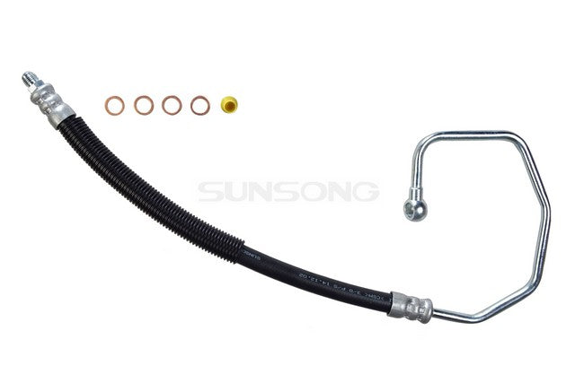 Sunsong Power Steering Pressure Line Hose Assembly P/N:3401834 Fits: Kia Sportage 02-01 - Image 1