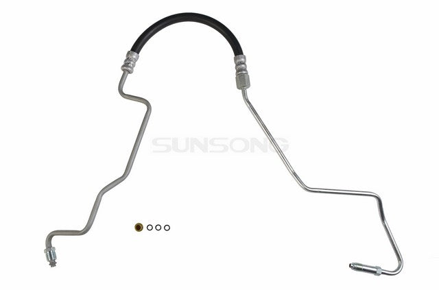 Sunsong Power Steering Pressure Line Hose Assembly P/N:3401844 Fits: Cadillac Allante 1993, Cadillac Deville 96-94, Cadillac Eldorado 96-93, Cadillac Seville 96-93 - Image 1