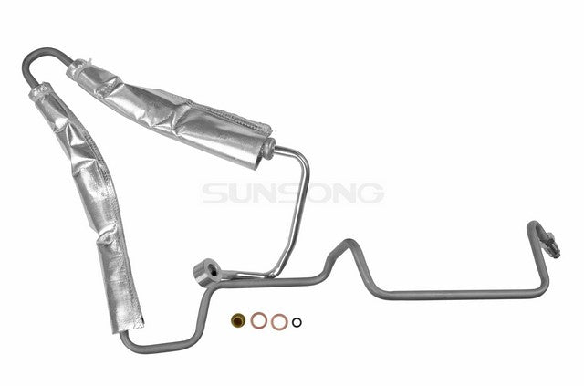 Sunsong Power Steering Pressure Line Hose Assembly P/N:3401845 Fits: Ford Probe 97-94, Mazda 626 02-93, Mazda Mx-6 97-93 - Image 1