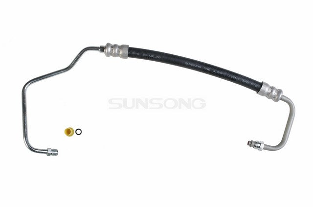 Sunsong Power Steering Pressure Line Hose Assembly P/N:3401852 Fits: Ford E-250 Econoline Club Wagon 91-88, Ford E-350 Econoline 92-87, Ford E-350 Econoline Club Wagon 92-88 - Image 1