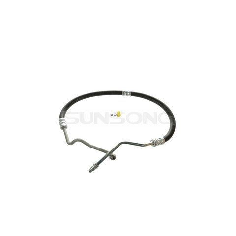 Sunsong Power Steering Pressure Line Hose Assembly P/N:3401864 Fits: Ford Cougar 87-85, Ford Granada 1982, Ford Ltd 86-83, Ford Mustang 86-83, Ford Thunderbird 1987, Ford Thunderbird 85-83, Mercury Capri 86-83, Mercury Cougar 87-82, Mercury Marquis 86-83 - Image 1