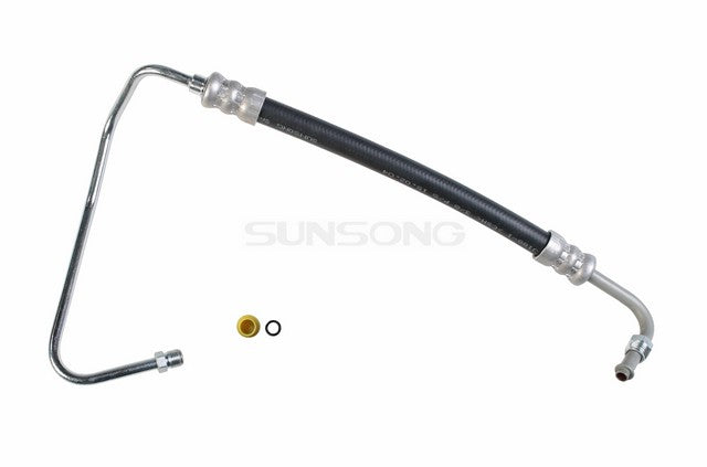 Sunsong Power Steering Pressure Line Hose Assembly P/N:3401868 Fits: Ford E-350 Econoline 96-92, Ford E-350 Econoline Club Wagon 96-92, Ford Econoline Super Duty 1996 - Image 1