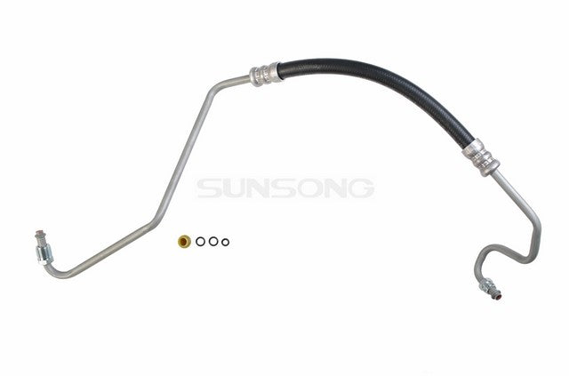 Sunsong Power Steering Pressure Line Hose Assembly P/N:3401897 Fits: Chevrolet C3500hd 94-92, GMC C3500hd 93-92 - Image 1