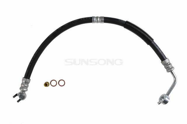 Sunsong Power Steering Pressure Line Hose Assembly P/N:3401901 Fits: Nissan Nx 93-91, Nissan Sentra 94-91, Nissan Tsuru 96-93 - Image 1