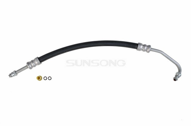 Sunsong Power Steering Pressure Line Hose Assembly P/N:3401931 Fits: Chevrolet Camaro 87-85, Pontiac Firebird 87-85 - Image 1