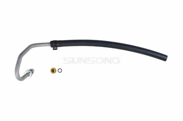 Sunsong Power Steering Return Line Hose Assembly P/N:3401940 Fits: Jeep Cherokee 01-91, Jeep Comanche 92-91, Jeep Grand Cherokee 96-93 - Image 1