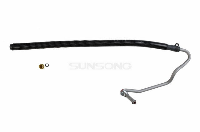 Sunsong Power Steering Return Line Hose Assembly P/N:3401941 Fits: Chevrolet Silverado 2500 Hd 05-01, Chevrolet Silverado 3500 05-01, GMC Sierra 2500 Hd 05-01, GMC Sierra 3500 05-01 - Image 1