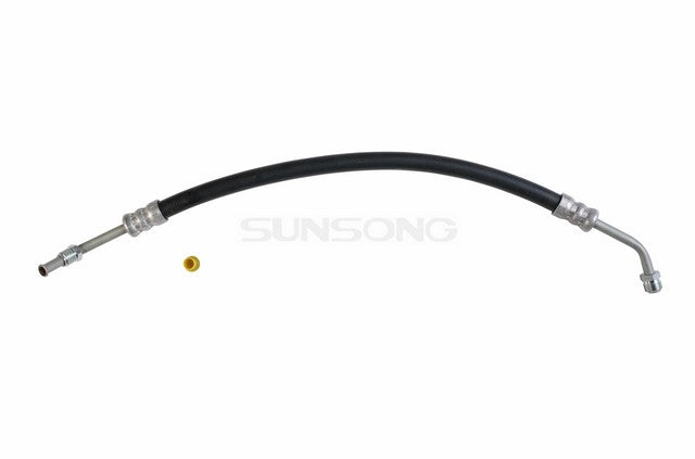Sunsong Power Steering Pressure Line Hose Assembly P/N:3401945 Fits: Cadillac Calais 67-66, Cadillac Commercial Chassis 67-66, Cadillac Deville 67-66, Cadillac Fleetwood 67-66, Pontiac Firebird 69-67 - Image 1