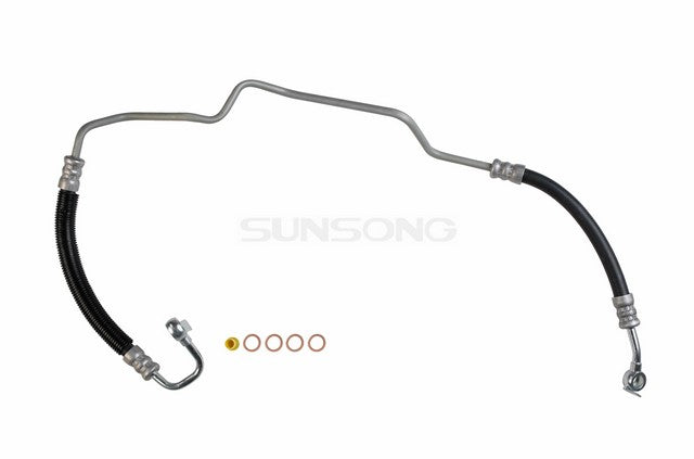 Sunsong Power Steering Pressure Line Hose Assembly P/N:3401951 Fits: Toyota Supra 93-89 - Image 1