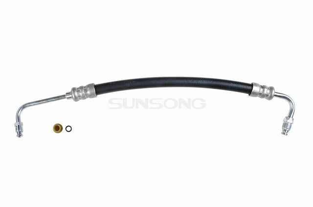 Sunsong Power Steering Pressure Line Hose Assembly P/N:3401958 Fits: Ford F-150 1979, Ford F-250 79-78, Ford F-350 1979 - Image 1