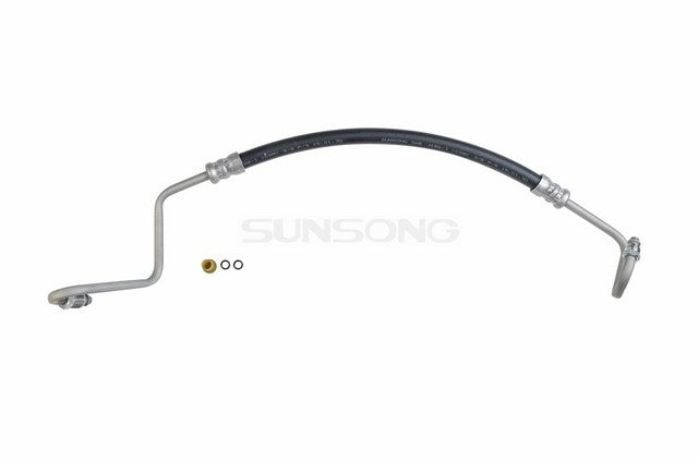 Sunsong Power Steering Pressure Line Hose Assembly P/N:3401960 Fits: Chevrolet G10 91-87, Chevrolet G20 91-87, Chevrolet G30 91-87, GMC G1500 91-87, GMC G2500 91-87, GMC G3500 91-87 - Image 1