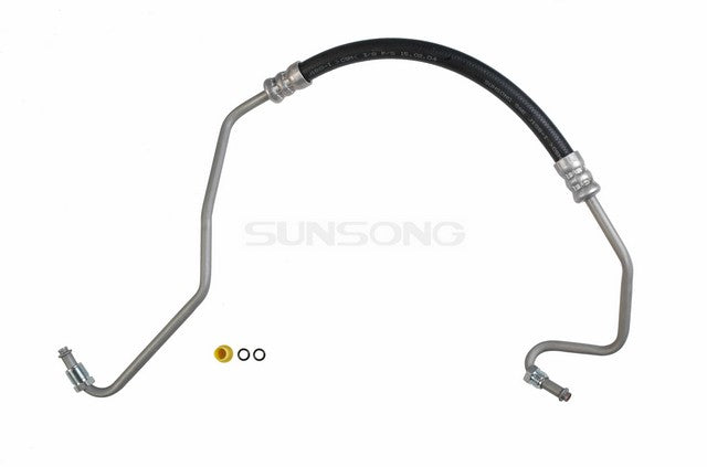 Sunsong Power Steering Pressure Line Hose Assembly P/N:3401974 Fits: Chevrolet C3500hd 94-92, GMC C3500hd 94-92 - Image 1