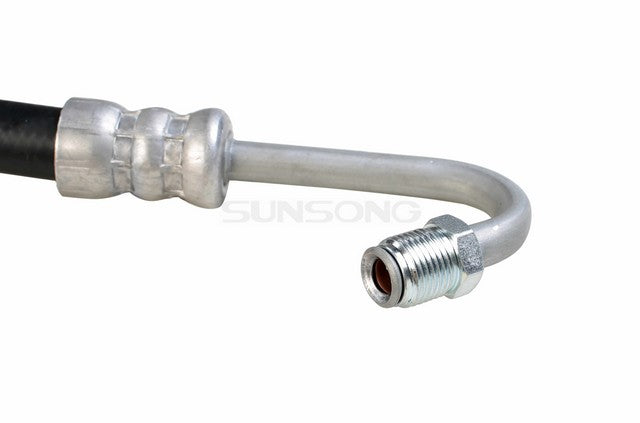 Sunsong Power Steering Pressure Line Hose Assembly P/N:3401980 Fits: Cadillac Calais 76-73, Cadillac Commercial Chassis 76-73, Cadillac Deville 76-73, Cadillac Fleetwood 76-73 - Image 3