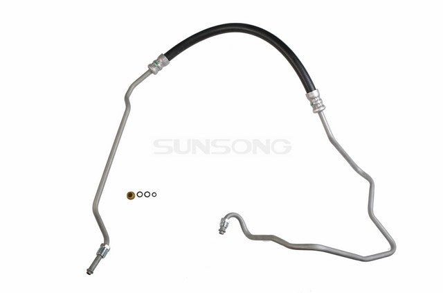 Sunsong Power Steering Pressure Line Hose Assembly P/N:3401990 Fits: Buick Terraza 07-06, Chevrolet Uplander 09-06, Pontiac Montana 09-06, Saturn Relay 07-06 - Image 1