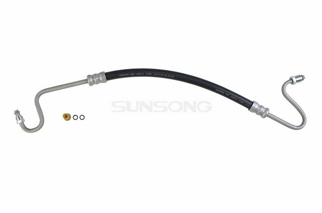 Sunsong Power Steering Pressure Line Hose Assembly P/N:3402000 Fits: Cadillac Fleetwood 1981, Cadillac Fleetwood 84-83 - Image 1