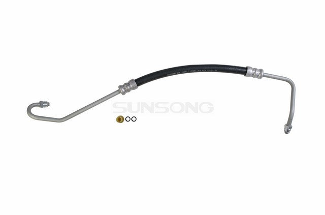 Sunsong Power Steering Pressure Line Hose Assembly P/N:3402011 Fits: Chevrolet Caprice 88-86, Pontiac Parisienne 1986 - Image 1