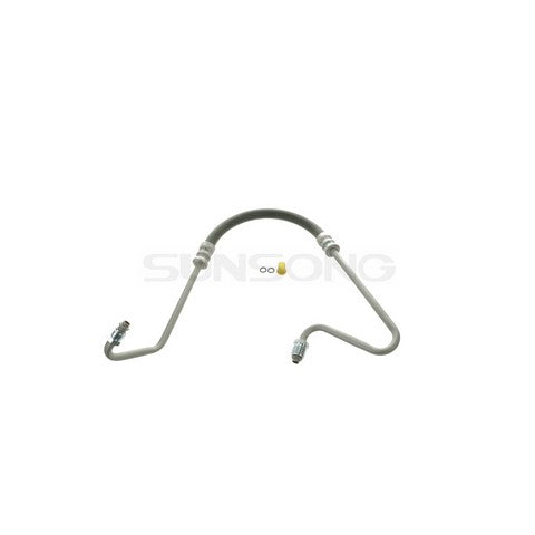 Sunsong Power Steering Pressure Line Hose Assembly P/N:3402025 Fits: Buick Century, Buick Regal, Cadillac Deville, Cadillac Fleetwood, Chevrolet El Camino, Chevrolet Malibu, Chevrolet Monte Carlo, GMC Caballero, Pontiac Grand Lemans, Pontiac Lemans - Image 1