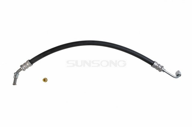 Sunsong Power Steering Pressure Line Hose Assembly P/N:3402030 Fits: Mercedes-benz 240d 83-77, Mercedes-benz 300cd 85-78, Mercedes-benz 300d 85-77, Mercedes-benz 300sd 85-78, Mercedes-benz 300td 85-79 - Image 1
