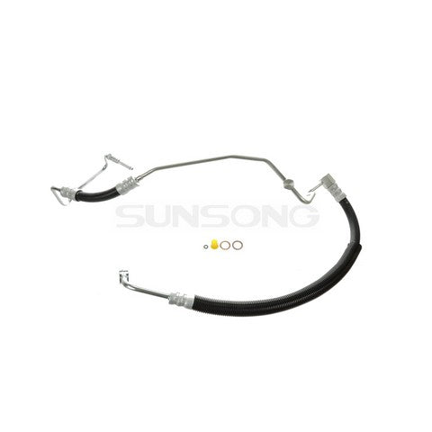 Sunsong Power Steering Pressure Line Hose Assembly P/N:3402035 Fits: Nissan 240sx 90-89 - Image 1