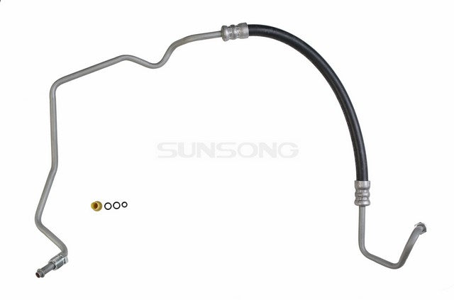 Sunsong Power Steering Pressure Line Hose Assembly P/N:3402043 Fits: Chrysler Voyager 03-01, Dodge Caravan 07-01 - Image 1