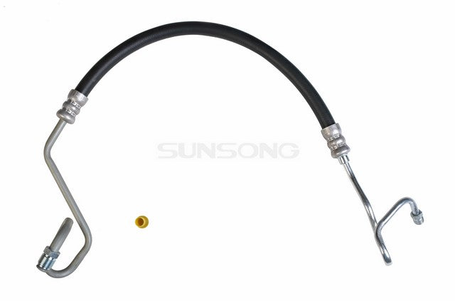 Sunsong Power Steering Pressure Line Hose Assembly P/N:3402048 Fits: Ford Thunderbird 76-72, Lincoln Continental 74-72, Lincoln Mark Iv 74-72 - Image 1