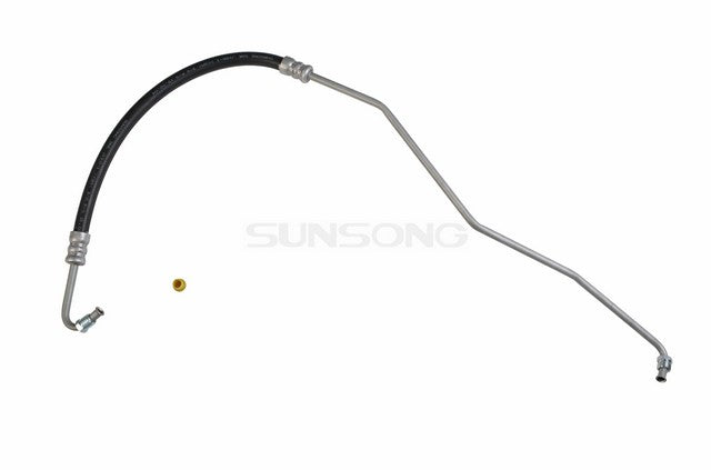 Sunsong Power Steering Pressure Line Hose Assembly P/N:3402085 Fits: Cadillac Calais 72-71, Cadillac Commercial Chassis 72-71, Cadillac Deville 72-71, Cadillac Fleetwood 72-71, Cadillac Seville 79-78 - Image 1