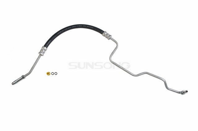 Sunsong Power Steering Pressure Line Hose Assembly P/N:3402086 Fits: Buick Reatta 1991, Buick Riviera 93-91, Oldsmobile Toronado 92-91 - Image 1