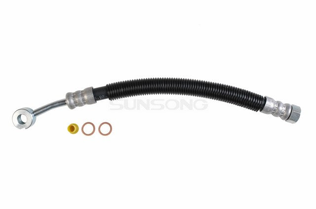 Sunsong Power Steering Pressure Line Hose Assembly P/N:3402089 Fits: Eagle Talon 98-95, Mitsubishi Eclipse 99-95 - Image 1