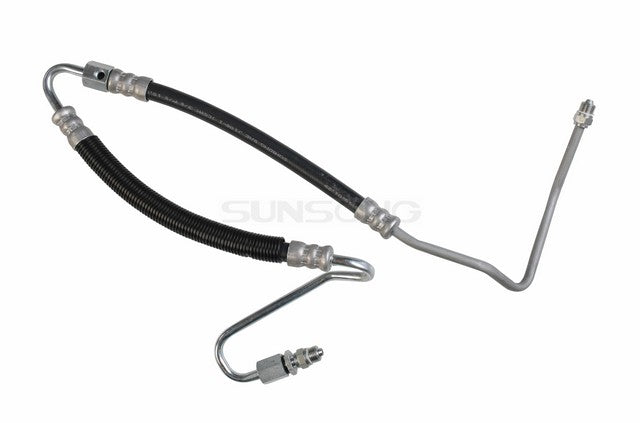 Sunsong Power Steering Pressure Line Hose Assembly P/N:3402093 Fits: Ford Cougar 93-91, Ford Thunderbird 93-91, Mercury Cougar 93-91 - Image 1