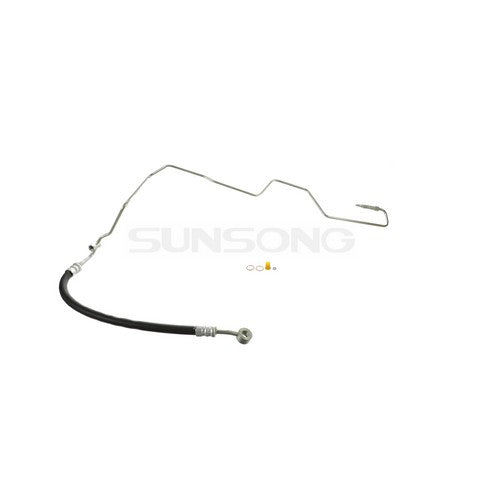 Sunsong Power Steering Pressure Line Hose Assembly P/N:3402095 Fits: Nissan Pulsar Nx 88-87, Nissan Sentra 88-86 - Image 2