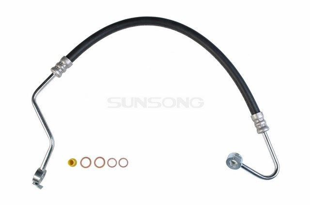 Sunsong Power Steering Pressure Line Hose Assembly P/N:3402097 Fits: Chevrolet Tracker 03-99, Suzuki Vitara 02-99 - Image 1