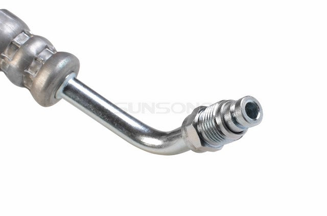 Sunsong Power Steering Pressure Line Hose Assembly P/N:3402100 Fits: Ford Fairmont 1981, Ford Granada 1981, Ford Mustang 81-80, Mercury Capri 81-80, Mercury Cougar 82-81, Mercury Zephyr 1981 - Image 2