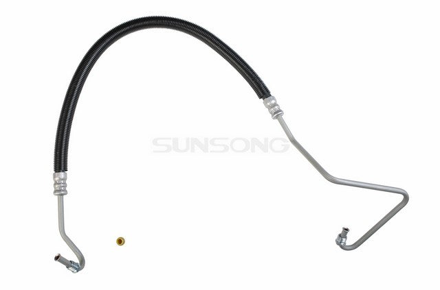 Sunsong Power Steering Pressure Line Hose Assembly P/N:3402102 Fits: Chevrolet C10, Chevrolet C10 Suburban, Chevrolet C20, Chevrolet C20 Suburban, Chevrolet C30, Chevrolet K10, Chevrolet K10 Suburban, Chevrolet K20, Chevrolet K20 Suburban, Chevrolet K30 - Image 1