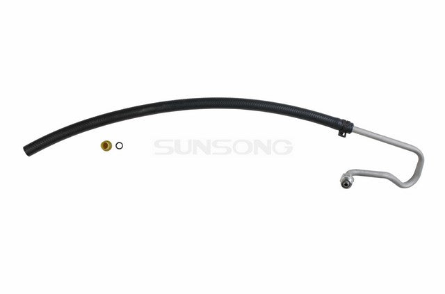 Sunsong Power Steering Return Line Hose Assembly P/N:3402108 Fits: Ford Tempo 91-90, Ford Topaz 91-90, Mercury Topaz 91-90 - Image 1