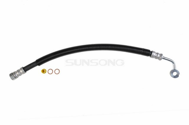 Sunsong Power Steering Pressure Line Hose Assembly P/N:3402111 Fits: Dodge Stealth 96-91, Mitsubishi 3000gt 99-91, Mitsubishi Diamante 95-92 - Image 1