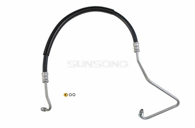 Sunsong Power Steering Pressure Line Hose Assembly P/N:3402120 Fits: Chevrolet Blazer, Chevrolet C10, Chevrolet C10 Suburban, Chevrolet C20 Suburban, Chevrolet K10 Suburban, Chevrolet K20 Suburban, Chevrolet K5 Blazer, Chevrolet R10 Suburban - Image 1