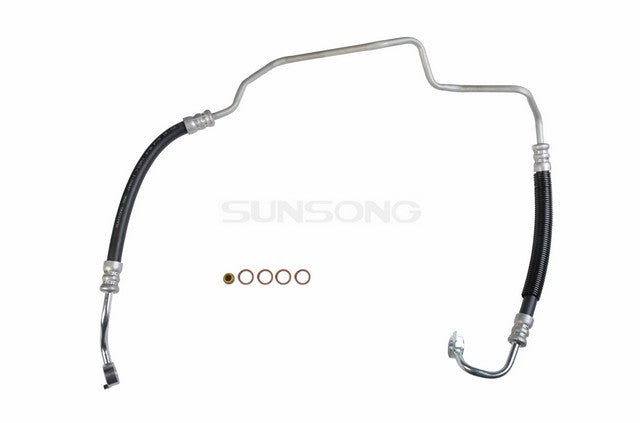 Sunsong Power Steering Pressure Line Hose Assembly P/N:3402130 Fits: Toyota Supra 93-89 - Image 1