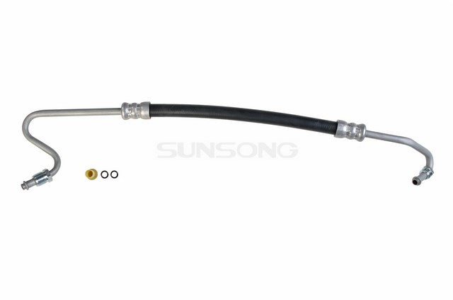 Sunsong Power Steering Pressure Line Hose Assembly P/N:3402131 Fits: Chevrolet S10 1982, GMC S15 1982 - Image 1