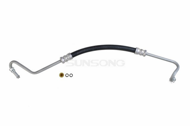 Sunsong Power Steering Pressure Line Hose Assembly P/N:3402147 Fits: Chevrolet G10 82-80, Chevrolet G20 82-80, Chevrolet G30 82-80, GMC G1500 82-80, GMC G2500 82-80, GMC G3500 82-80 - Image 1