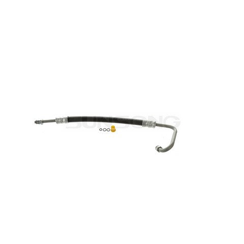 Sunsong Power Steering Pressure Line Hose Assembly P/N:3402149 Fits: Chevrolet Camaro 86-82, Chevrolet S10 86-85, Chevrolet S10 Blazer 86-85, GMC S15 86-85, GMC S15 Jimmy 86-85, Pontiac Firebird 86-82 - Image 1