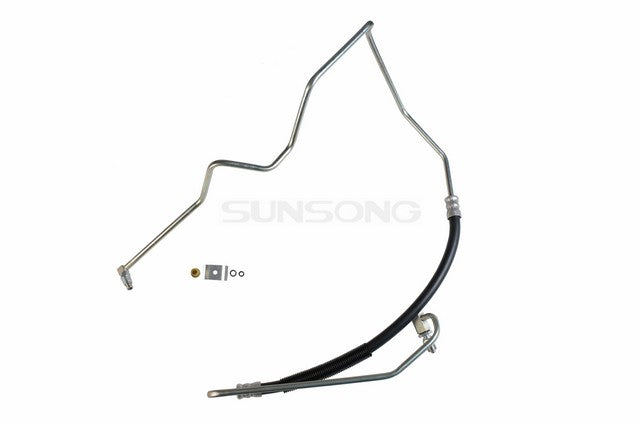 Sunsong Power Steering Pressure Line Hose Assembly P/N:3402170 Fits: Ford Taurus 87-86, Mercury Sable 87-86 - Image 1