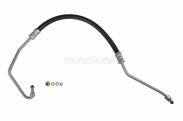 Sunsong Power Steering Pressure Line Hose Assembly P/N:3402177 Fits: Buick Riviera 85-81, Cadillac Eldorado 85-80, Cadillac Seville 85-80, Oldsmobile Toronado 85-80 - Image 1