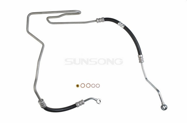 Sunsong Power Steering Pressure Line Hose Assembly P/N:3402192 Fits: Volkswagen Beetle 99-98 - Image 1