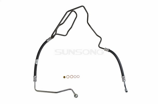 Sunsong Power Steering Pressure Line Hose Assembly P/N:3402200 Fits: Volkswagen Golf 04-99, Volkswagen Jetta 04-00 - Image 1